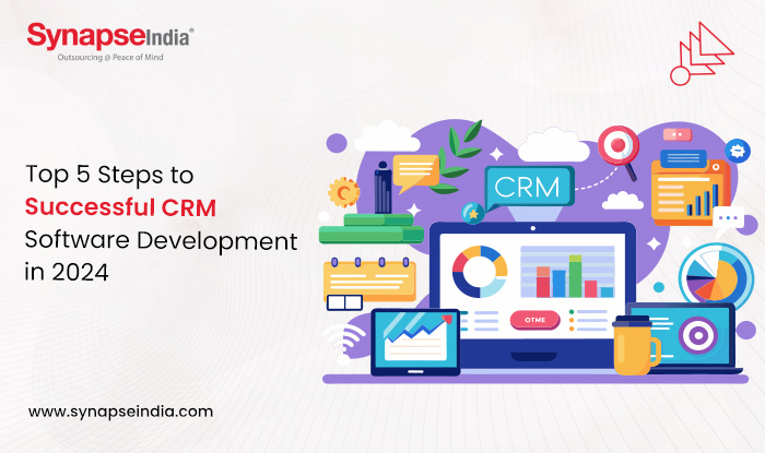 Top 5 Steps to Successful CRM Software Development in 2024